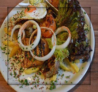 Grillteller Siebenbürger Art